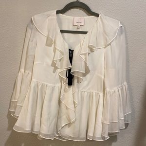 Cinq a sept Silk Top